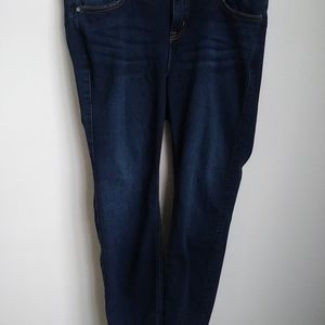 TORRID DARK BLUE BOMBSHELL STRAIGHT JEANS SIZE 16R